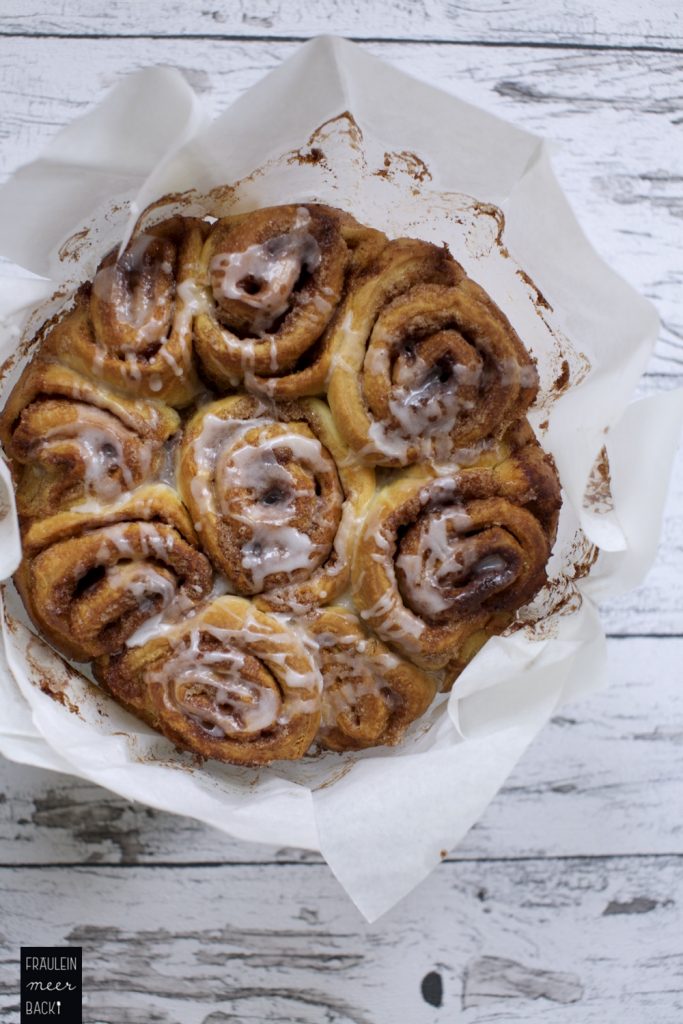 Zimtschneckenkuchen - Fräulein Meer backt