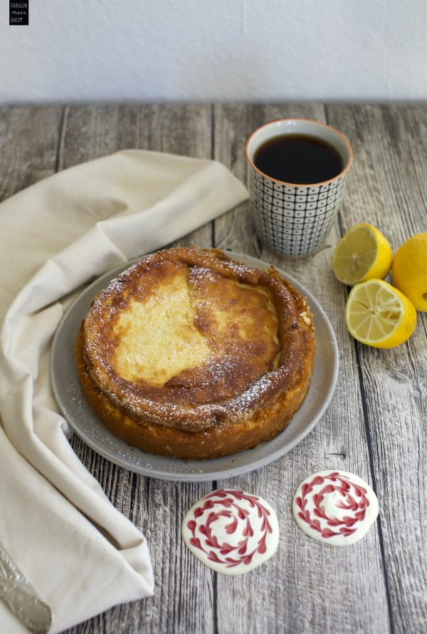 Käsekuchen ohne Boden Fräulein Meer backt